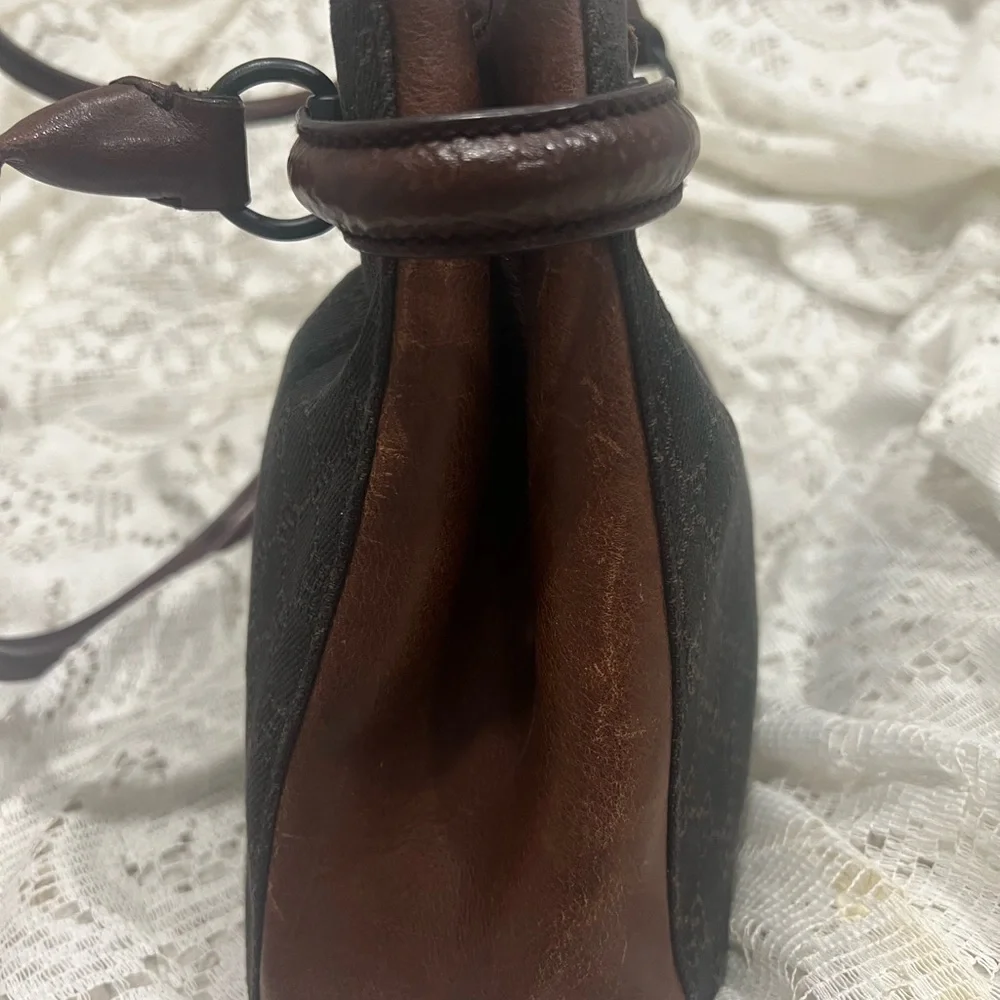 Extremely rare GUCCI GUCCISSIMA Horsebit tote in dark brown. Gently used - Picture 4 of 14